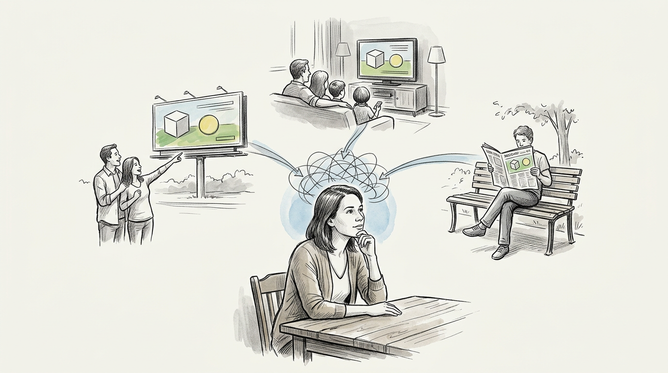 How Message Consistency Builds Brand Memory