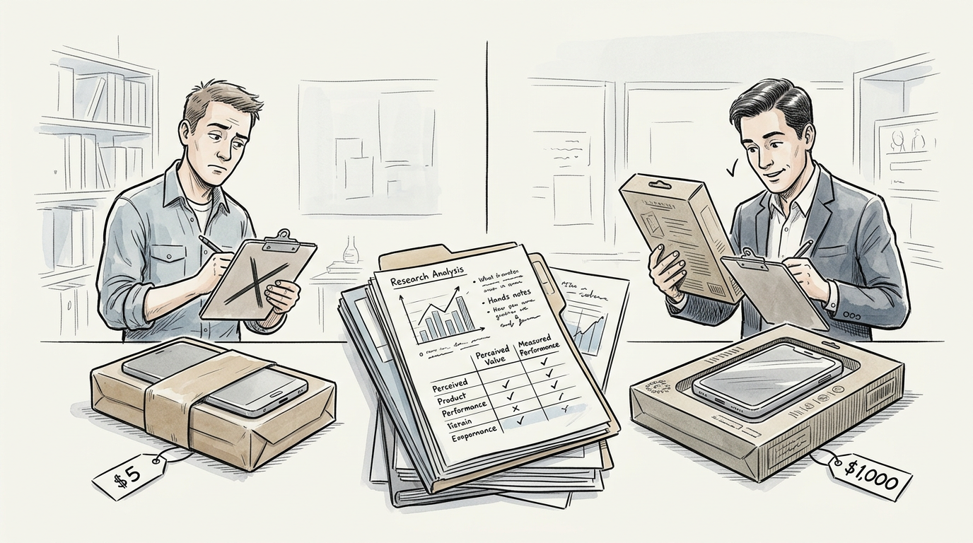 How Perceived Quality Differs From Actual Quality
