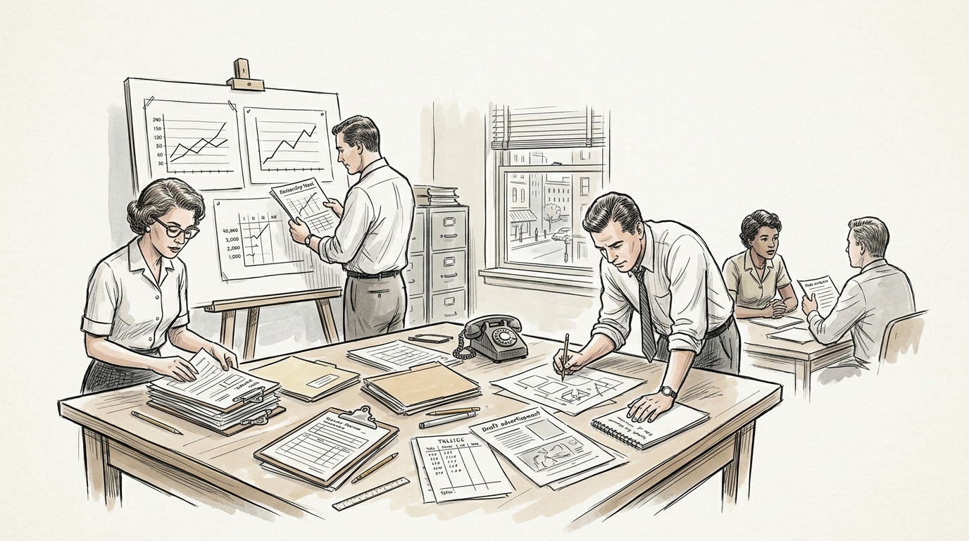 How Market Research Entered the Advertising Agency