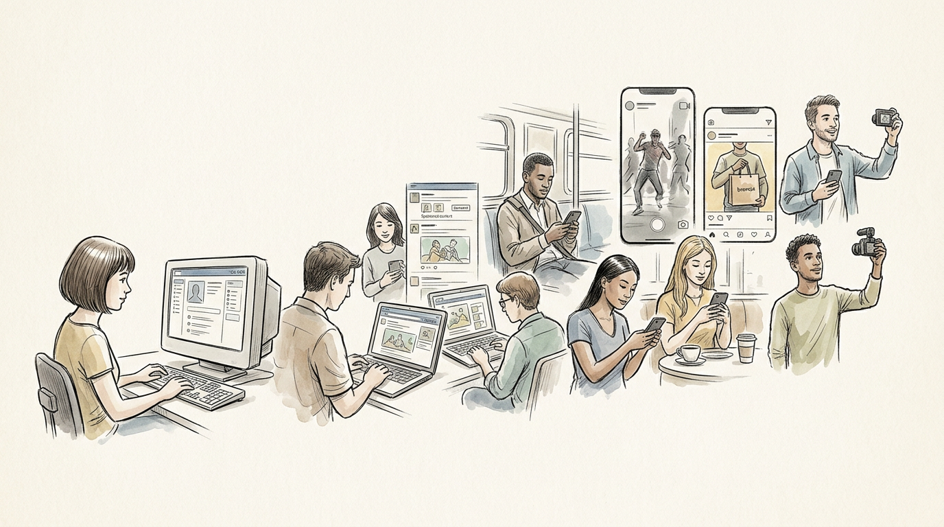 Evolution of social media advertising