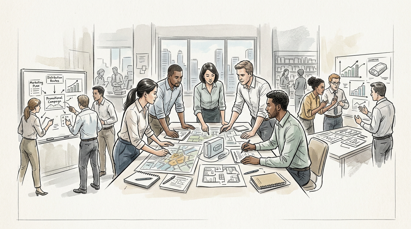 Companies strategizing and preparing competitive countermoves