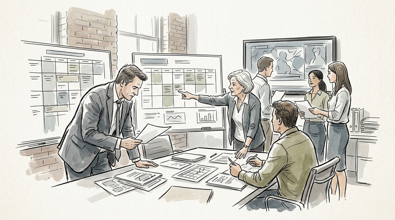 Television networks and advertisers negotiate commercial inventory
