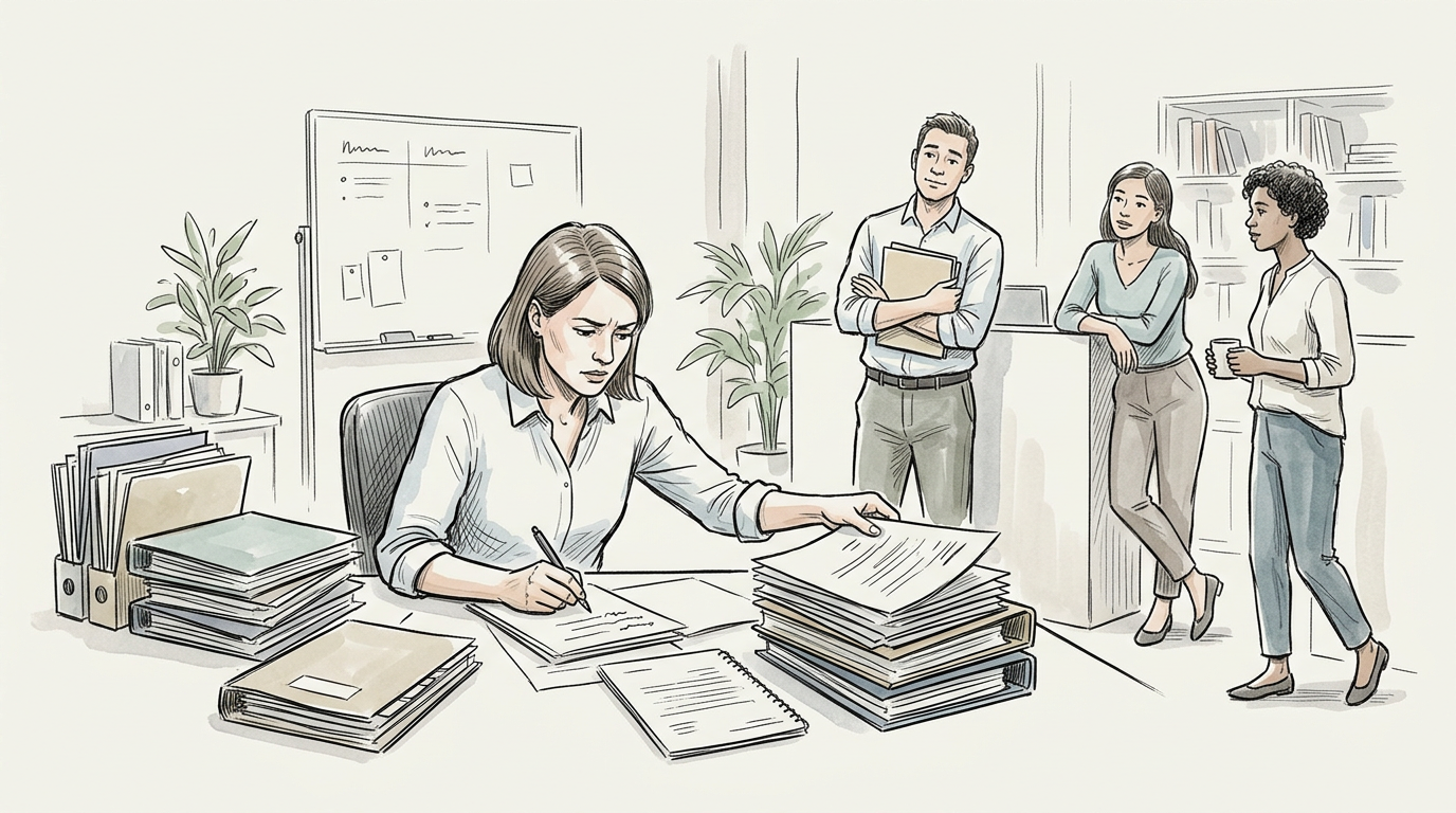 Why New Managers Struggle to Stop Doing Everything Themselves