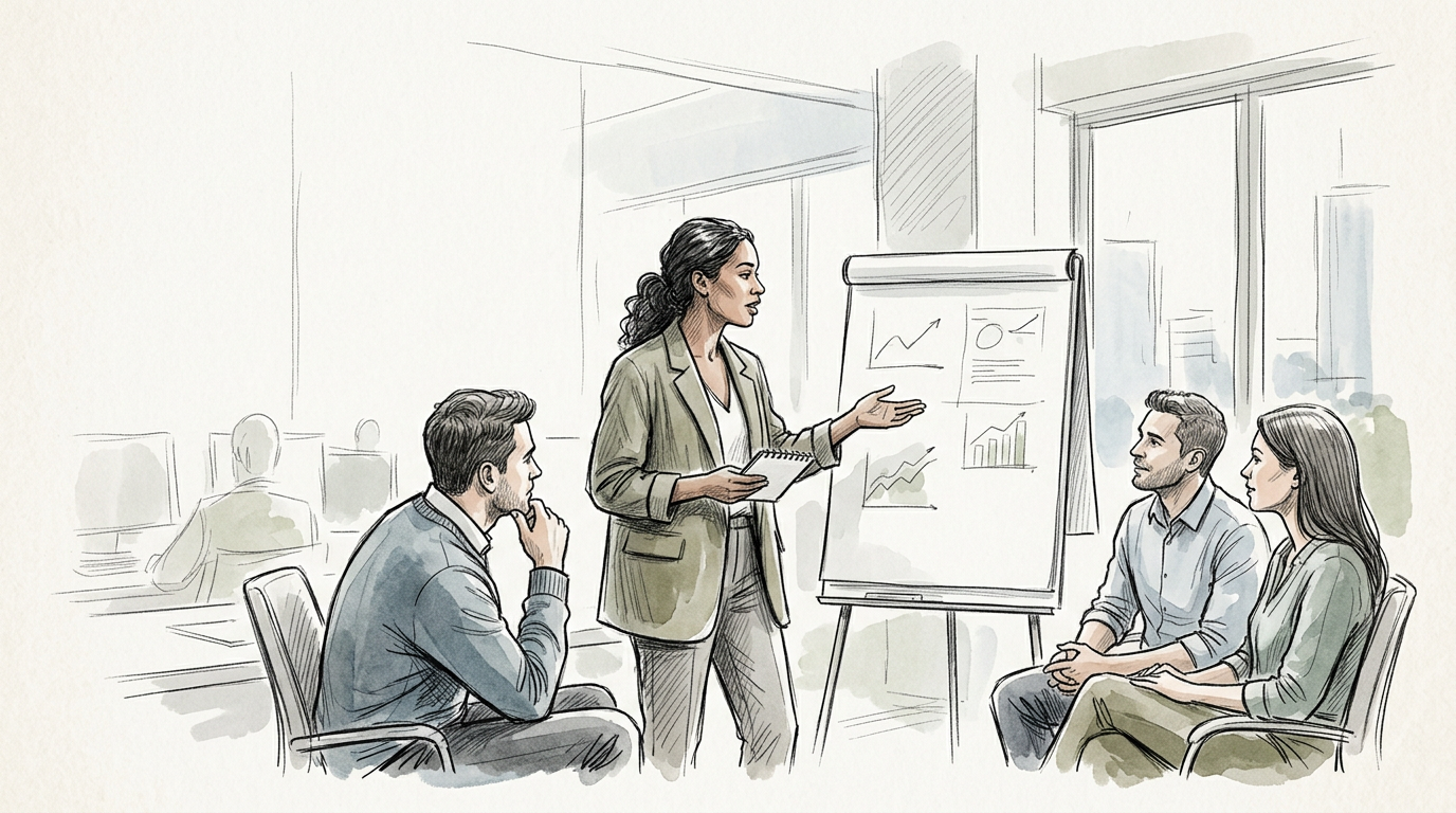 How to Present Strategy Without Hiding Behind Slides